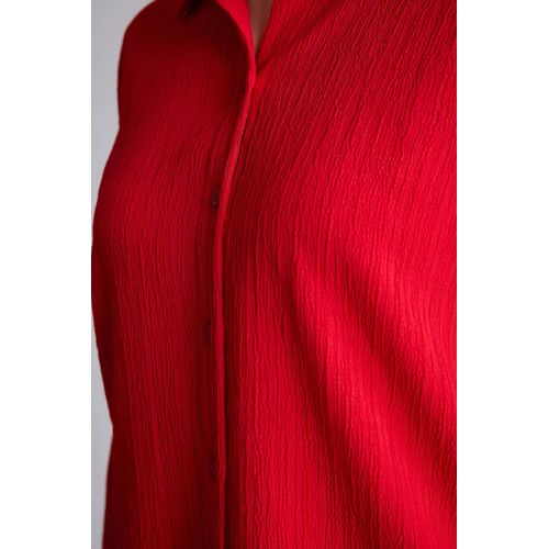 product_image_name-Defacto-قميص كم طويل منسوج قصة عادية-4