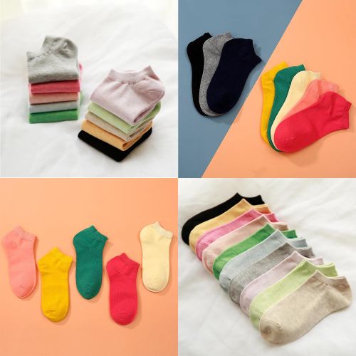 شرابات  متعدد الألوان (12) قطعه - حريمي