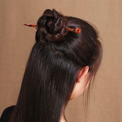 traditional chinese hair bun