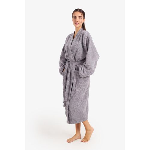 product_image_name-Carina-Zigzag Pattern Relaxed Bathrobe-2