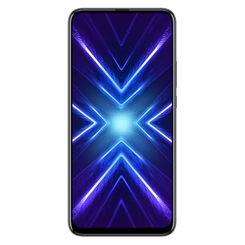Honor 9X موبايل ثنائي الشريحة - 6.59 بوصة - 128 جيجا/ 6 جيجابايت - أسود + AM61 Sport سماعات بلوتوث