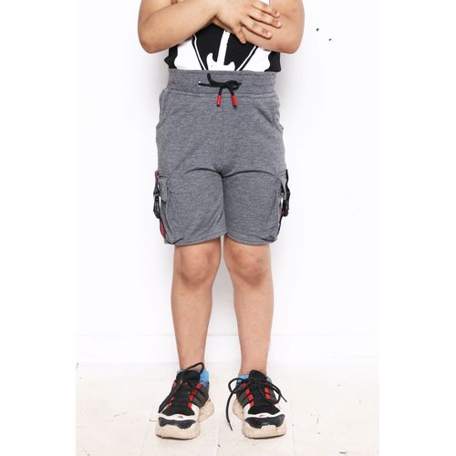 Buy Caesar Boys Short -dark Grey With Locker Tape in Egypt