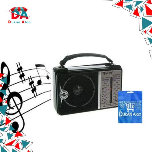 Buy Golon Model RX-606AC Classic Radio - Electrical +Gift Bag From Dukan Alaa in Egypt