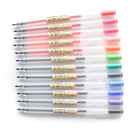 Color Gel Pen School Supplies, Color Gel Pen Stationery