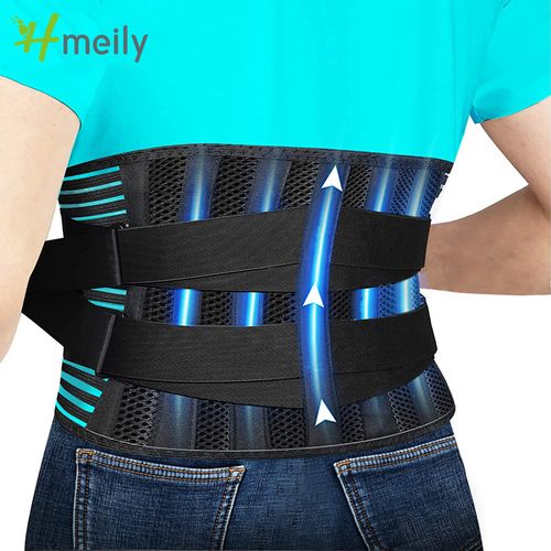 Medical Back Lumbar Support Belt Waist Orthopedic Brace Posture Men Women  Corset Spine Decompression Waist Trainer Pain Relief q01 DAP