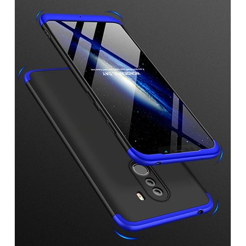 Shop Gkk Full Protection 360 Cover 3 In 1 For Xiaomi Pocophone F1 Black Blue Jumia Egypt