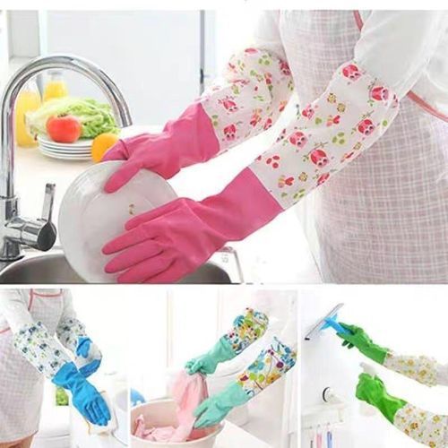 Buy Dish Washing Gloves - 2 Pcs in Egypt