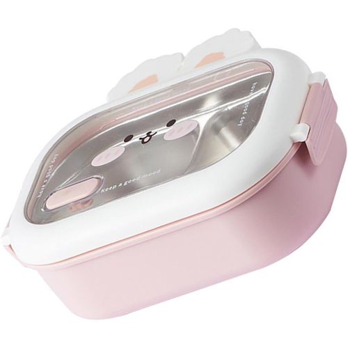 product_image_name-Sistema-علبة غداء للأطفال 1000 مل من HOMERA مضادة للتسرب، حاوية طعام حرارية من الفولاذ المقاوم للصدأ مع أقسام مخصصة وغطاء محكم مع ملعقة، آمنة للاستخدام في الميكروويف والفريزر للمدرسة-1