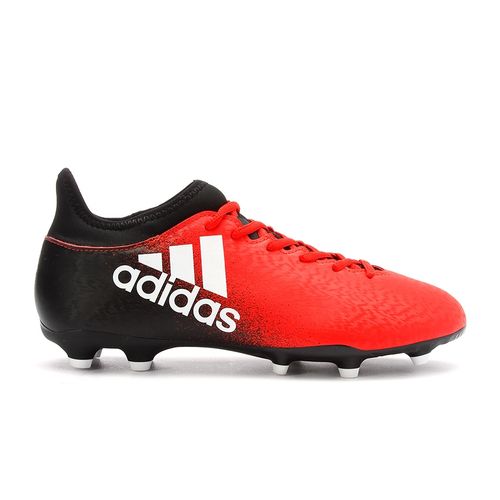 product_image_name-ADIDAS-Bi Tone Football Sneakers - Red & Black-3