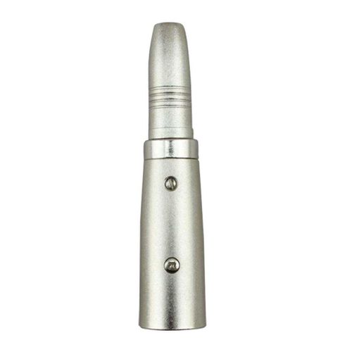 XLR male / 6.35mm female jack stereo adapter