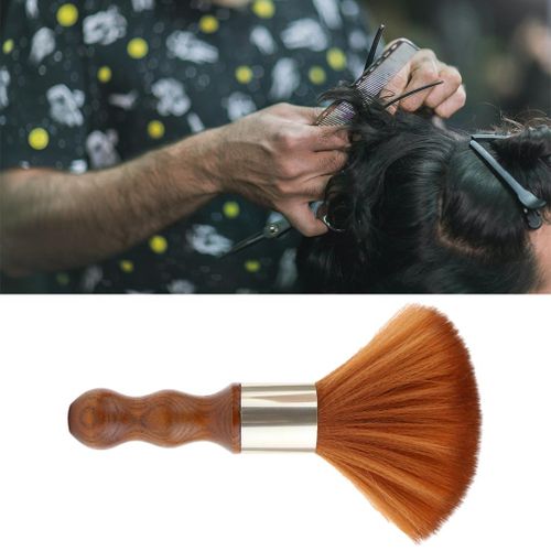 Department Store 1pc Neck Dust Brush For Salon Barber; Hair