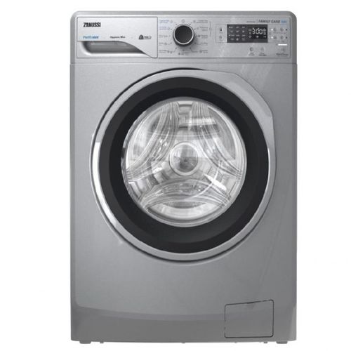 اشتري Zanussi ZWF8240SX5 Front Load Automatic Washing Machine, 8 KG Digital 1200RPM Silver في مصر