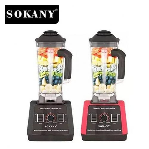 Buy Sokany Blender 2.5 Liters 5000 Watts (SK-666) RED in Egypt