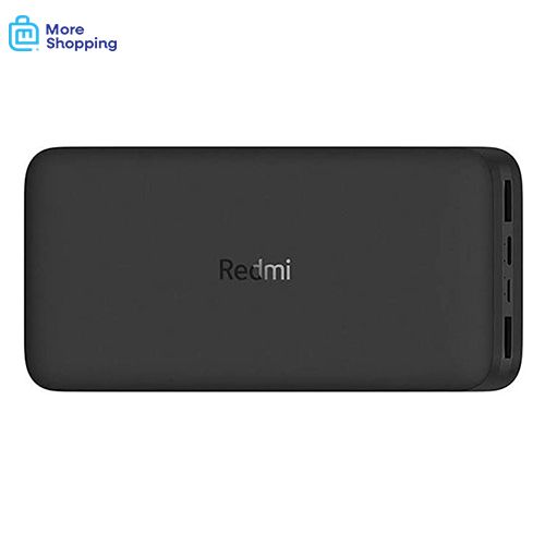 Buy XIAOMI Redmi Power Bank, 20000mAh, 2 Ports - Black in Egypt