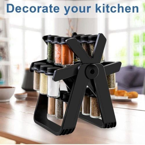 product_image_name-Generic-360° Complete Seasoning Set 18 Pieces Made of Solid and Durable Acrylic, Elegant and Practical Design in Kitchen, Easy to Install-3