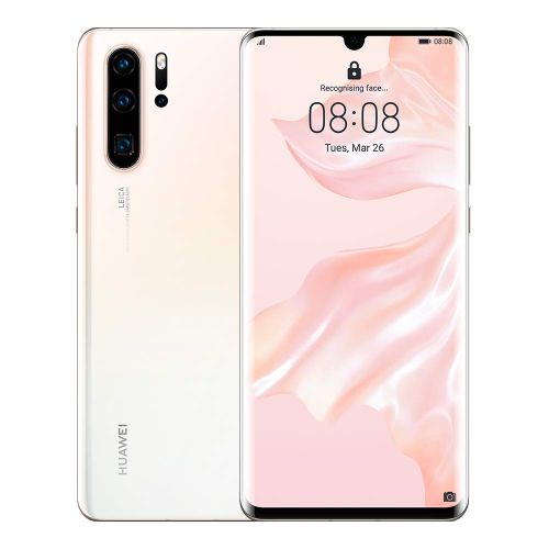 Huawei هواوى بي 30 برو - رامات 8 جيجا - 128 جيجا - أبيض لؤلؤي