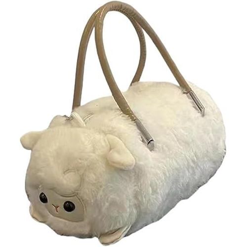 product_image_name-Generic-حقيبة كتف قطيفة بسيطة وأنيقة على شكل حيوان، حقيبة كروس نسائية، هدية مثالية لأعياد الميلاد، تناسب جميع الاعمار، 20 عرض * 15 ارتفاع-1