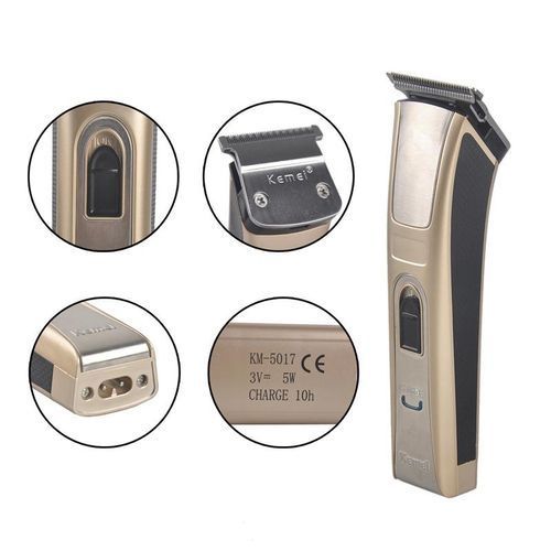 Buy Kemei KM-5017 Rechargeable Hair Trimmer Tst in Egypt