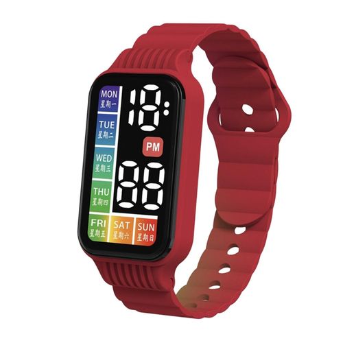Generic Accurate Time Watch Kids Touch Screen Led Digital Watch with Chinese Red Best Price Online Jumia Egypt