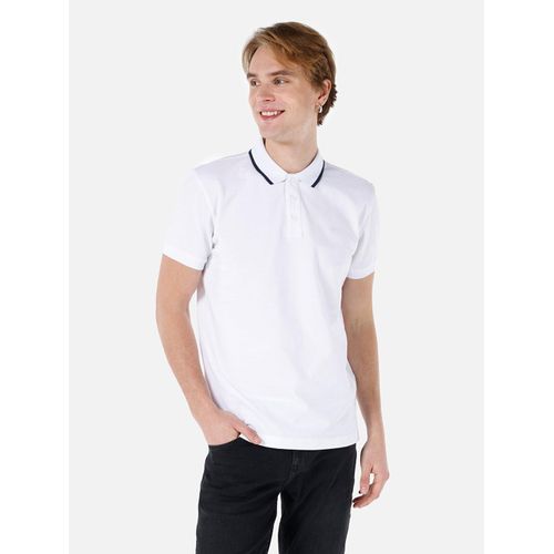 product_image_name-Colins-أبيض للرجال قميص بولو  كم قصير-1