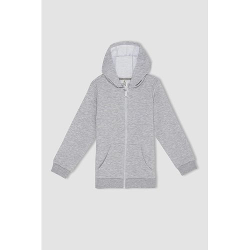 اشتري Defacto Regular Fit Hooded Cardigan. في مصر