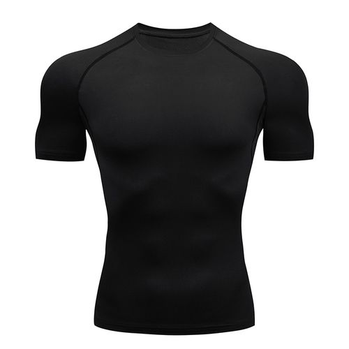 Autumn Brand Gym Clothing Fitness T-shirt Men Compression Skinny