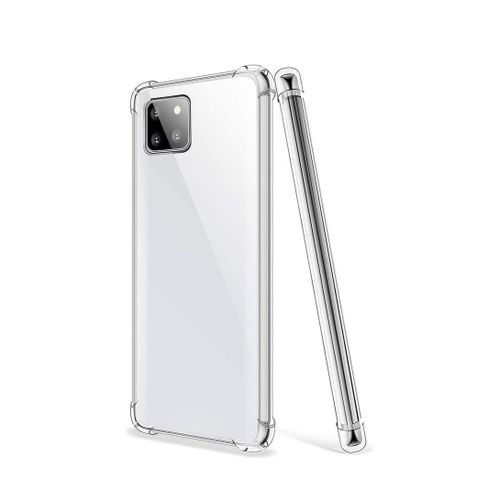 product_image_name-Generic-جراب خلفي مقاوم للصدمات لحماية هاتف سامسونج جالاكسي نوت 10 لايت - شفاف-3