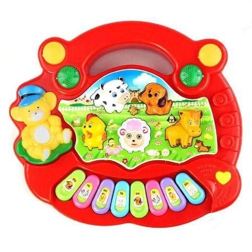 Generic Early Education 1 Year Olds Baby Toy Animal Farm Piano Music Developmental Toys Baby Musical Instrument for Children Kids Boys and Girls Red Best Price Online Jumia Egypt