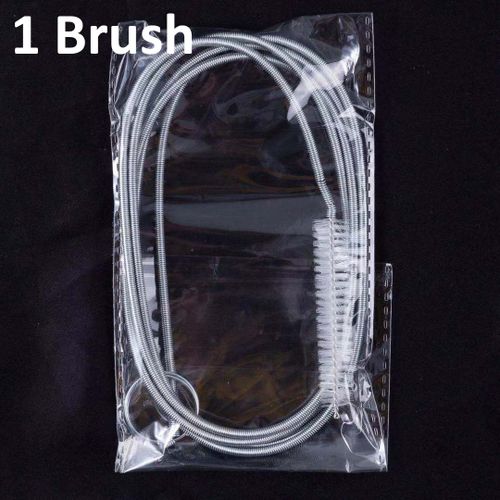 تسوق 7PCS Refrigerator Drain Clean Brush Dredge Tool 1.5M Drain Hole Kit  Wash Brush Suction Hose Fridge Cleaner Stick-1PC اونلاين