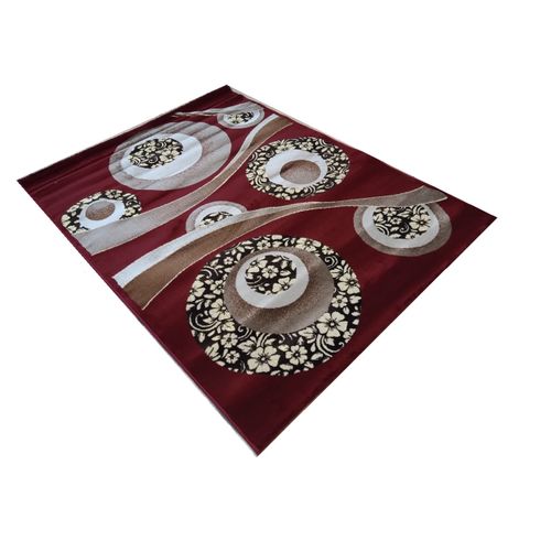 Buy Oriental Weavers Melsea Carpet - 160*220 Cm -oriental Weavers- Red in Egypt