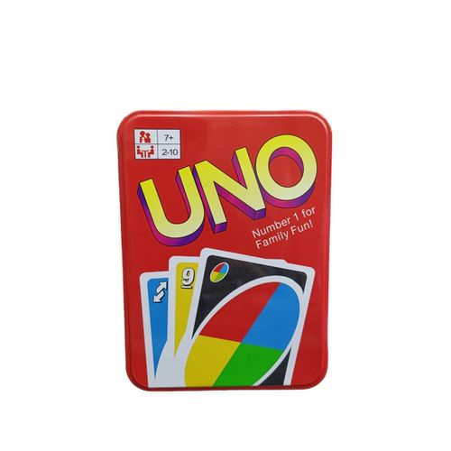 Buy Uno Playing Card In Metal Box in Egypt