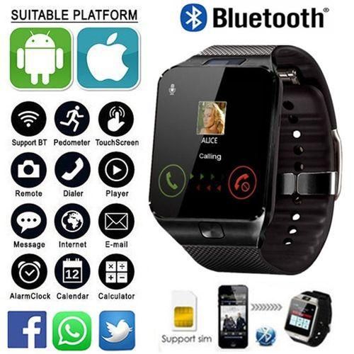 Fashion Bluetooth Smart Watch DZ09 Wearable Wrist Phone Watch 2G SIM TF Card For Xiaomi Samsung Android Smartphone Smartwatch Men Women Best Price Online Jumia Egypt