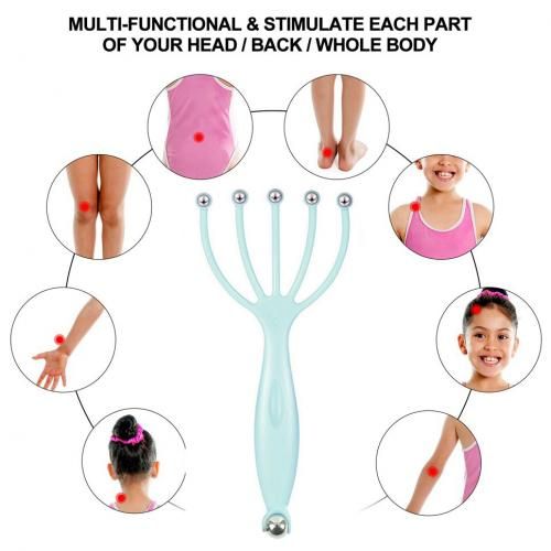 product_image_name-Generic-مشط التدليك للرأس والعنق والجسم - مخلب التدليك - قطعة واحدة-8