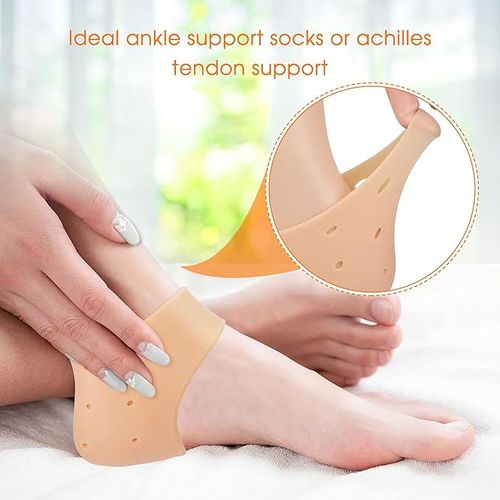 Generic Silicone Heel Protector Of Blister Moisturizing Foot Heel Pads Cushion Gel For Plantar Fasciitis Heel Pain Unisex Best Price Online Jumia Egypt