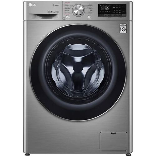 اشتري LG F4R5VYG2T Vivace Front Load Automatic Washing Machine - 9 KG - Silver في مصر