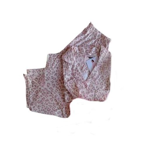 product_image_name-Generic-Tiger print pajama set with long sleeves - multi-colored-1