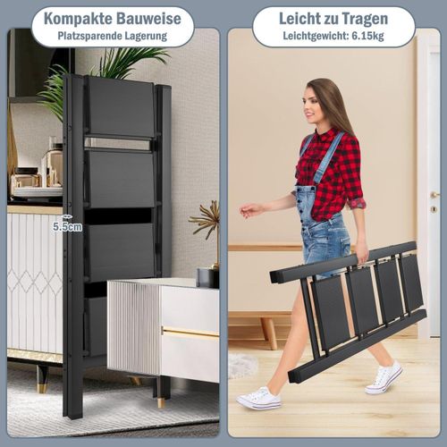 product_image_name-Generic-سلم ألومنيوم قابل للطي، 4 درجات، غير قابل للانزلاق، حمولة قصوى 150 كجم-4