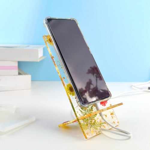 Irregular Mobile Phone Holder Epoxy Resin Mold For DIY Cell Phone Stand  Silicone Mould Phone Grip Bracket Desktop Support Tools