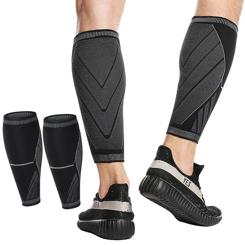 Generic (Black,)1 Pair Calf Compression Sleeves Men Women 20