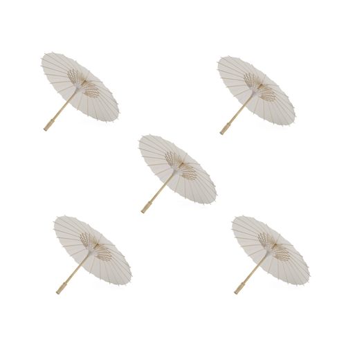 Diy white umbrellas deals
