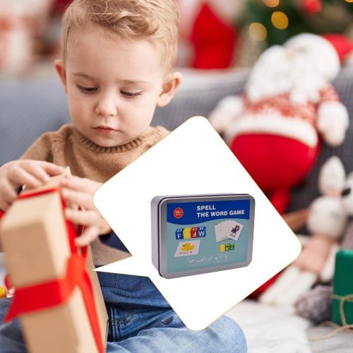 product_image_name-Generic-لعبة كلمات إنجليزية، بطاقات تعليمية مبكرة للتهجئة، بطاقات تعليمية مبكرة، تساعد في تنمية لغة الأطفال-6