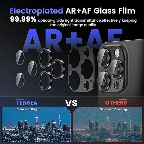 product_image_name-Generic-واقي عدسة كاميرا تين تكCamera متوافق مع iPhone 16 Pro، مقاوم للكسر بمستوى عسكري، تصميم فائق النحافة مضاد للخدش، مقاوم للفقاعات وبصمات الأصابع.-3