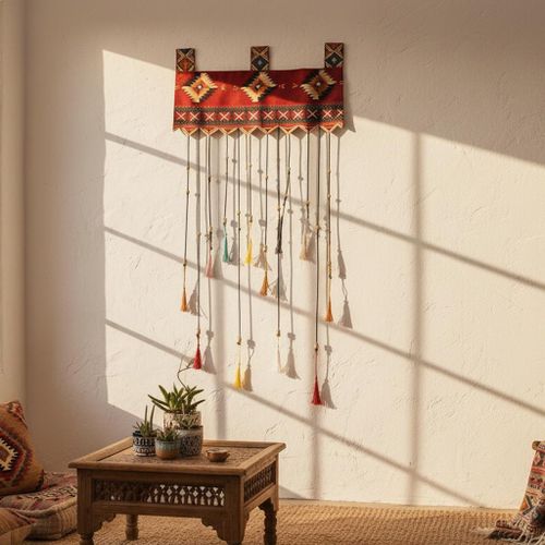 product_image_name-Generic-خيامية رمضانية عربية للتعليق (٦٠ سم) - زينة بتصميم بدوي - احمر غامق-5