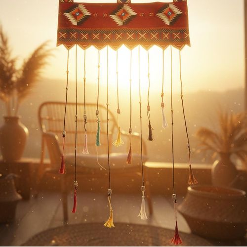 product_image_name-Generic-خيامية رمضانية عربية للتعليق (٦٠ سم) - زينة بتصميم بدوي - احمر غامق-7