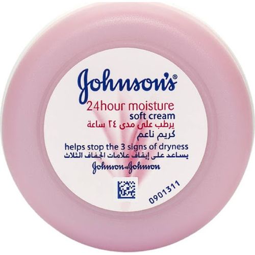 Buy Johnson's 24 Hour Moisture Soft Cream - 100ml in Egypt