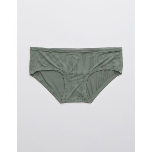 Aerie + Cotton Mid Rise Boyshort Undie