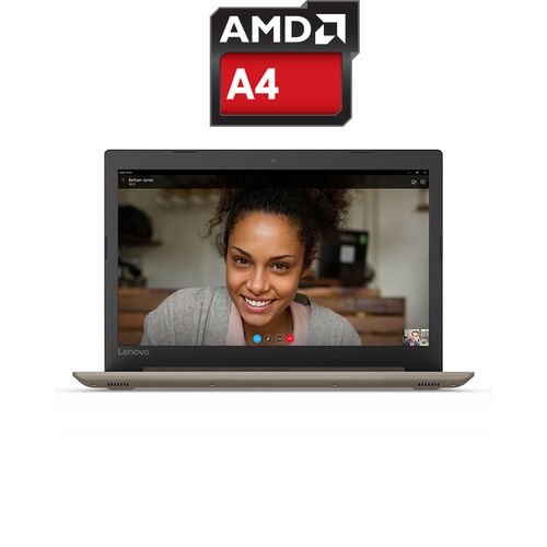 Lenovo IdeaPad 330-15AST Laptop - AMD A4 - 4GB RAM - 1TB HDD - 15.6-inch HD - AMD GPU - DOS - Chocolate