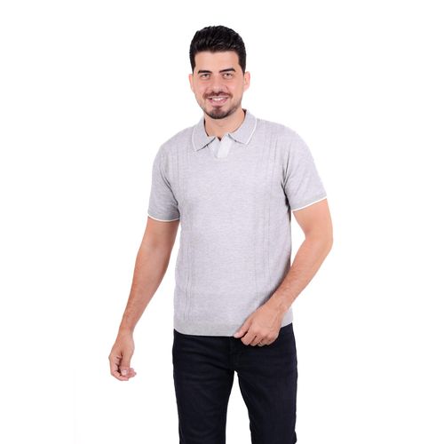 product_image_name-Sutra-تي شيرت بولو للرجال من سترة MHS022 - رمادي-1