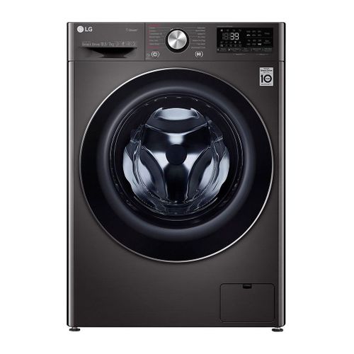 Buy LG F4V9RCP2E 10.5 Kg Steam Washing Machine With Dryer - Black Steel in Egypt