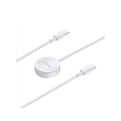 product_image_name-Yesido-CA113 apple watch 2 in 1 USB-type C/type C to wireless magnetic watch charger, cable length: 1.2m-1